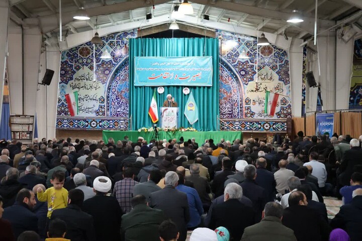 تصاویر/ نماز عبادی سیاسی جمعه مرند