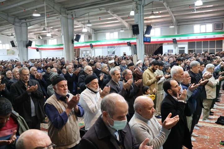 تصاویر/ نماز عبادی سیاسی جمعه مرند