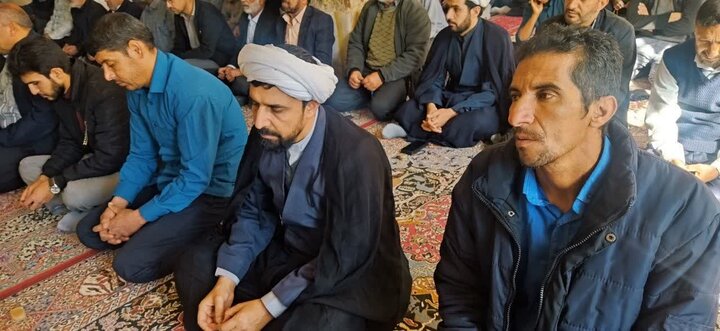 تصاویر/ اقامه نماز جمعه شهر محی‌آباد