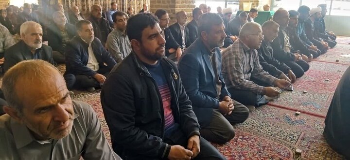 تصاویر/ اقامه نماز جمعه شهر محی‌آباد