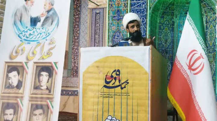 تصاویر/ اقامه نماز جمعه شهر محی‌آباد