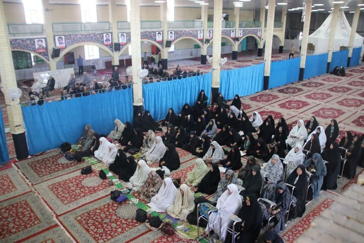 تصاویر/ اقامه نماز جمعه شهر پاریز