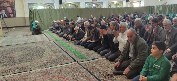 تصاویر/ اقامه نماز جمعه شهر خانوک