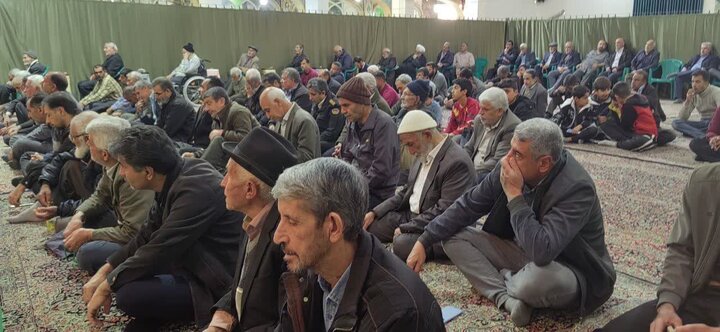 تصاویر/ اقامه نماز جمعه شهر خانوک