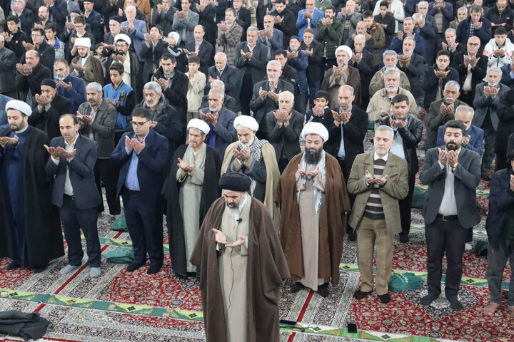 تصاویر/ نماز عبادی سیاسی جمعه در بهارستان