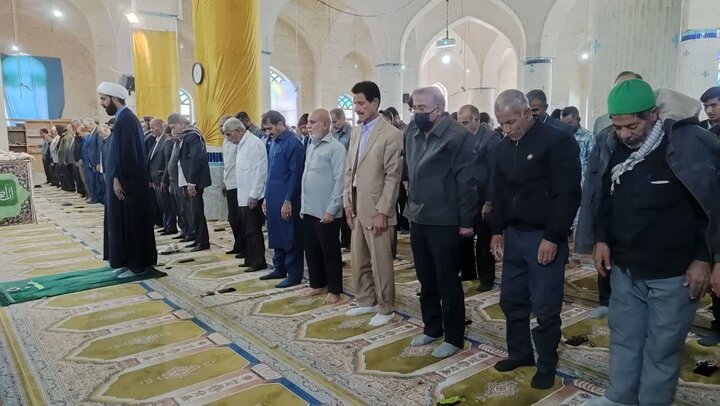 تصاویر/ اقامه نماز جمعه شهر کهنوج