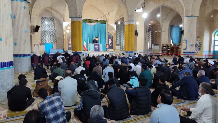 تصاویر/ اقامه نماز جمعه شهر کهنوج