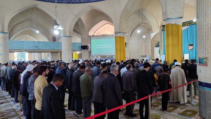 تصاویر/ اقامه نماز جمعه شهر کهنوج