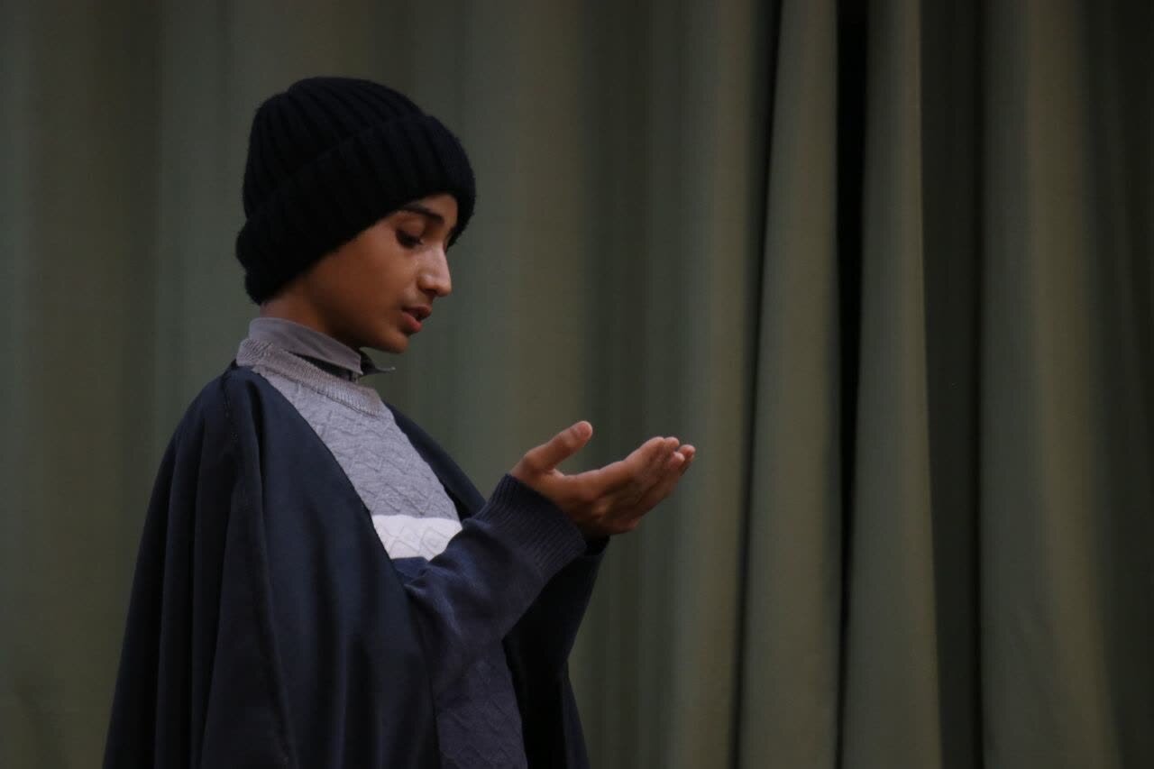 روزه‌داری طلاب در دومین روز اعتکاف علمی مدرسه علمیه محمودیه کرمان+عکس