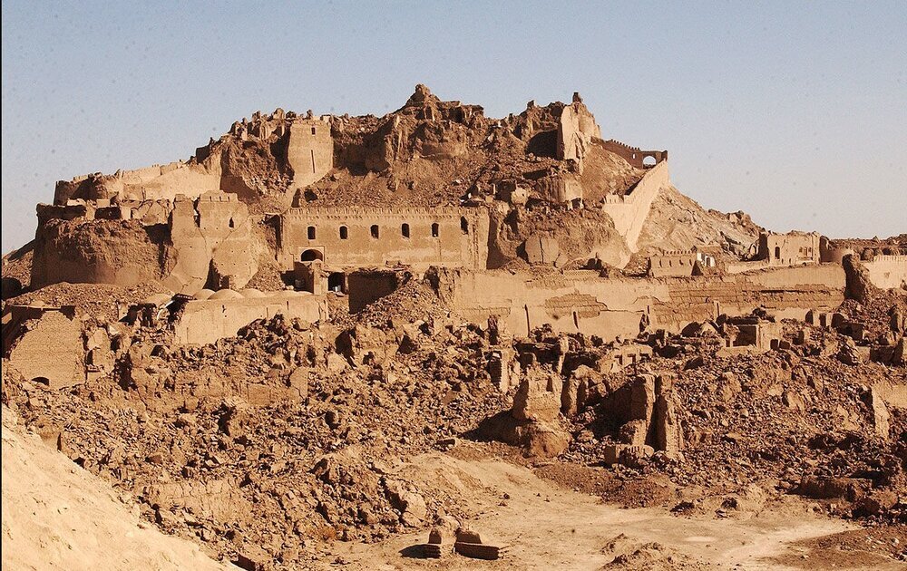 تصویری از بحران زلزله بم.