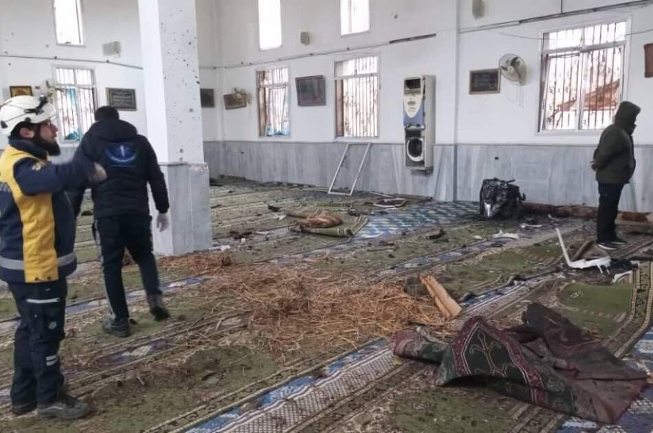 Terrorist explosion in Imam Ali Mosque in Homs; 6 martyred and 21 injured