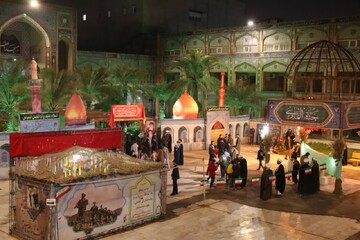 چهارمین یادواره شهدای طلبه و روحانی مدرسه علمیه امام خمینی(ره) اهواز برگزار شد