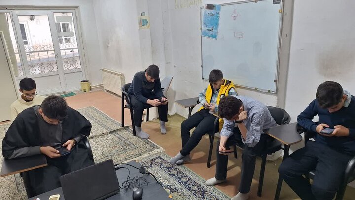 برگزاری کارگاه روش مطالعه ویژه طلاب مدرسه علمیه جامع رشت