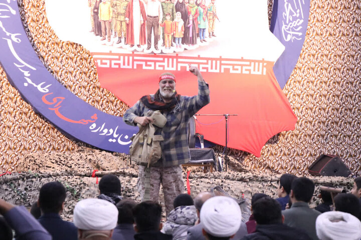 تصاویر/چهارمین یادواره شهدای طلبه و روحانی مدرسه علمیه امام خمینی(ره) اهواز