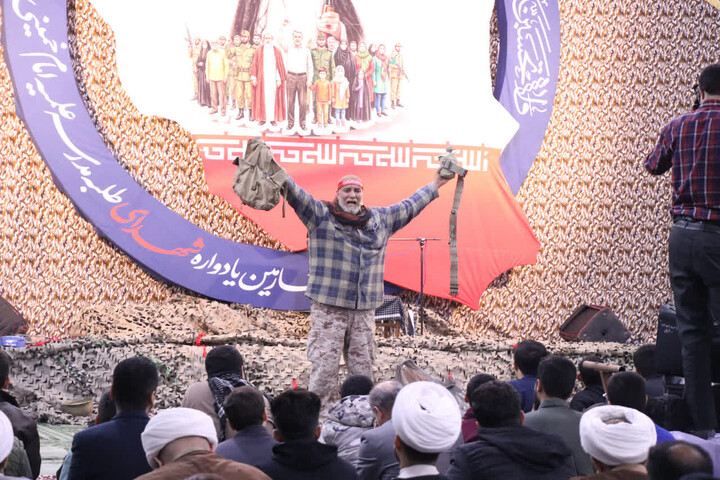 تصاویر/چهارمین یادواره شهدای طلبه و روحانی مدرسه علمیه امام خمینی(ره) اهواز