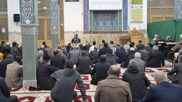 تصاویر/  جلسه تفسیر قرآن شیخ مهدی یوسفیان درآران وبیدگل