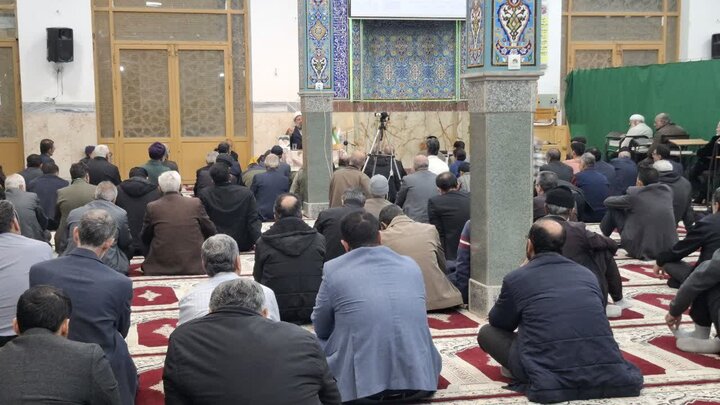 تصاویر/  جلسه تفسیر قرآن شیخ مهدی یوسفیان درآران وبیدگل