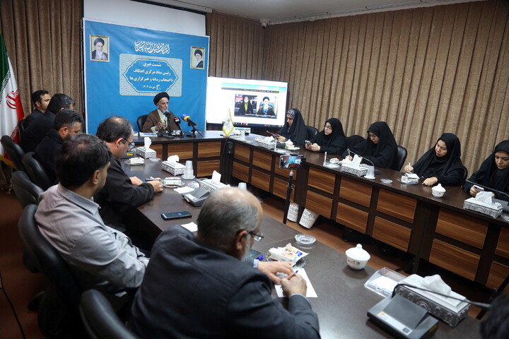 تصاویر/ نشست خبری ستاد مرکزی اعتکاف با اصحاب رسانه