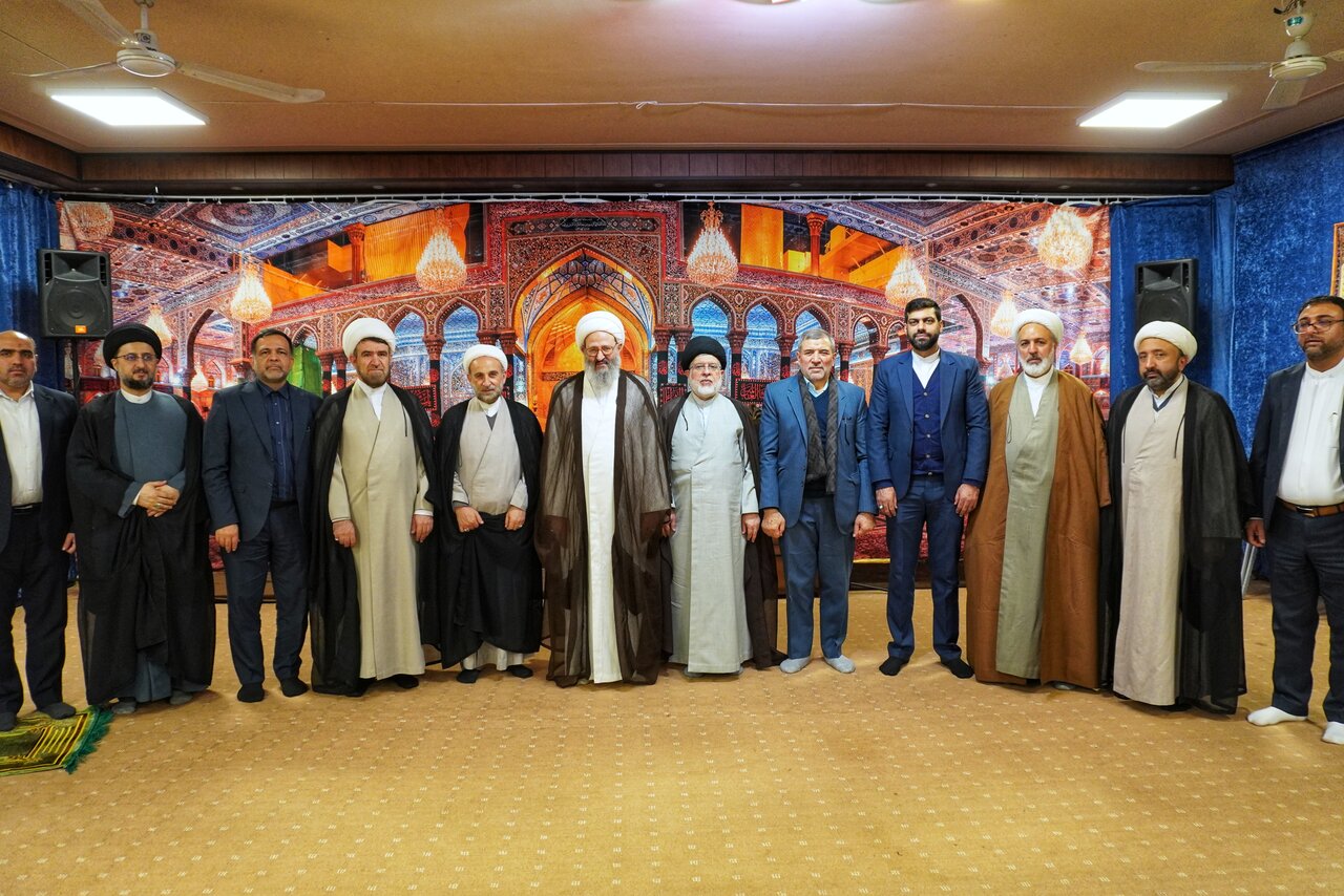 تصاویر/ دیدار رئیس دادگستری استان قم با آیت‌الله فقیهی