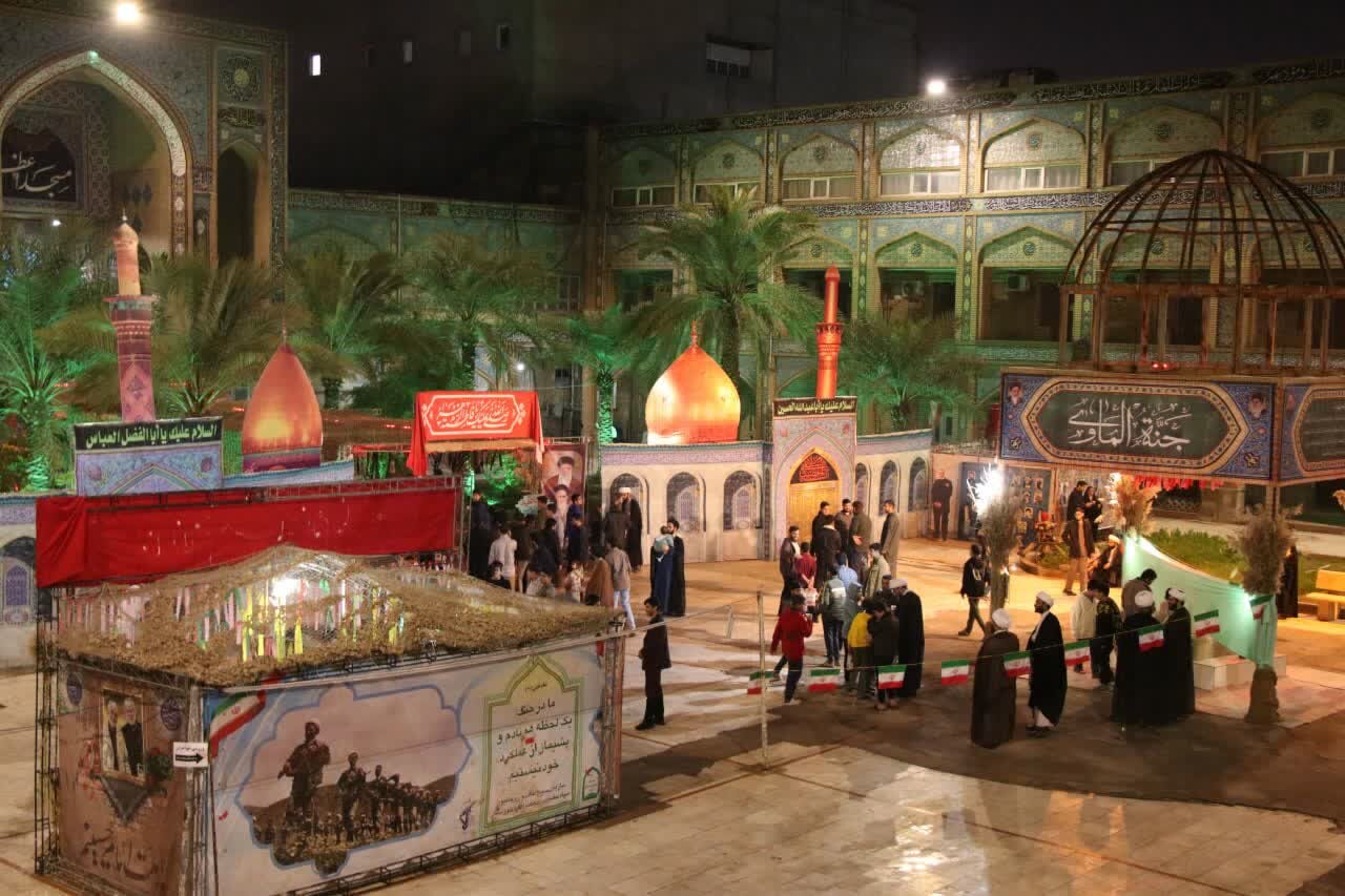 چهارمین یادواره شهدای طلبه و روحانی مدرسه علمیه امام خمینی(ره) اهواز برگزار شد