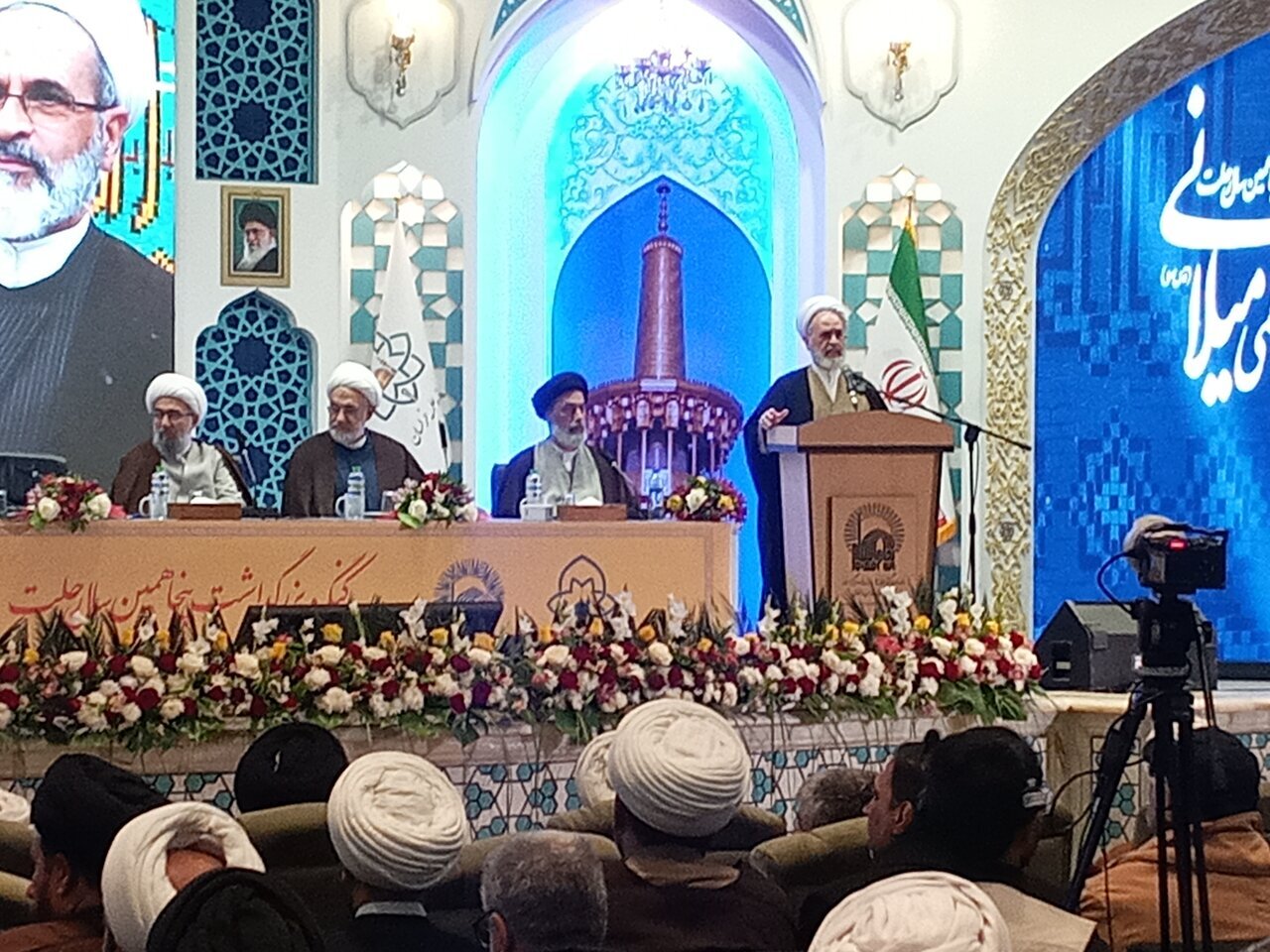 آية اللّه الأعرافيّ: آية اللّه الميلانيّ كان من روّاد دعم نهضة الإمام الخمينيّ (رحمه اللّه)