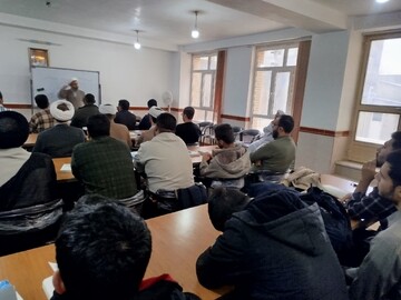 تصاویر / کلاس های طرح ولایت در مدرسه علمیه علوی هیدج