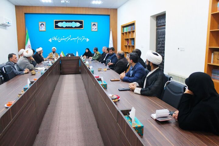 تصاویر/ برگزاری جلسهٔ ستاد اعتکاف شهرستان اردکان