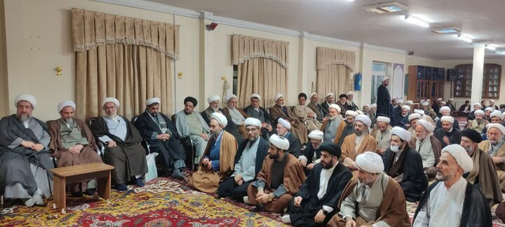 مراسم بزرگداشت آیت الله مصباح یزدی (ره) در مدرسه علمیه ولیعصر(عج)تبریز