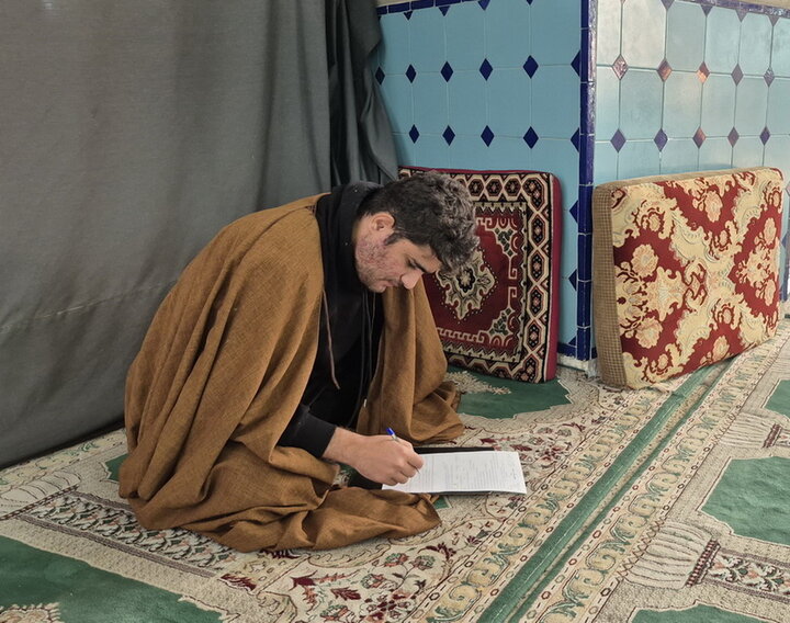 تصاویر/ امتحانات پایان ترم اول طلاب مدرسه علمیه آیت‌الله مدنی کاشانی(ره)