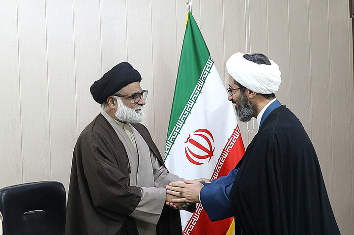 تصاویر/ بازدید رئیس علمای مکتب اهل‌بیت(ع) و سرپرست عالی جامعةالرضا(ع) پاکستان از خبرگزاری حوزه