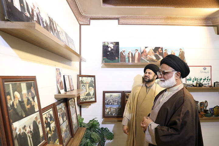 تصاویر/ بازدید رئیس علمای مکتب اهل‌بیت(ع) و سرپرست عالی جامعةالرضا(ع) پاکستان از خبرگزاری حوزه