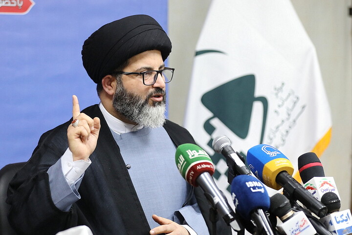 تصاویر/ نشست خبری همایش تجلیل از مبلعان بین المللی ار بعین حسینی