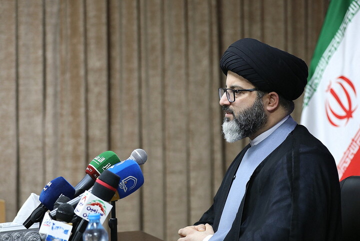 تصاویر/ نشست خبری همایش تجلیل از مبلعان بین المللی ار بعین حسینی