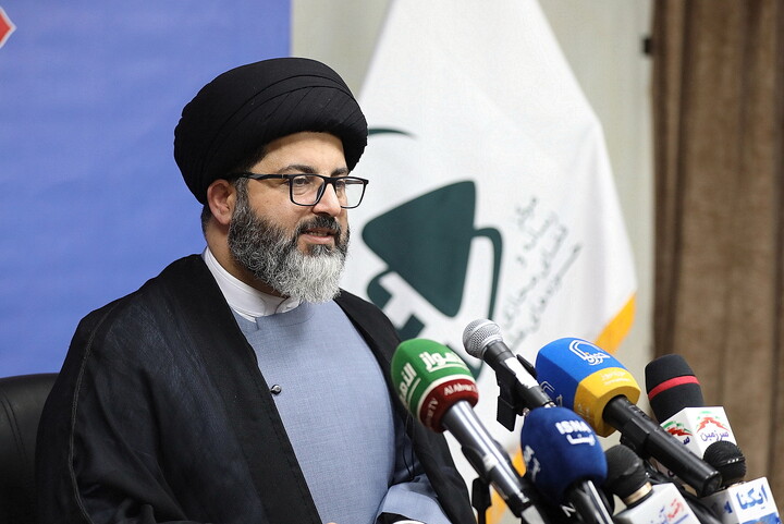 تصاویر/ نشست خبری همایش تجلیل از مبلعان بین المللی ار بعین حسینی