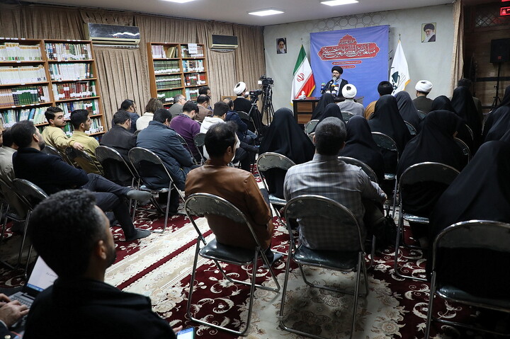 تصاویر/ نشست خبری همایش تجلیل از مبلعان بین المللی ار بعین حسینی