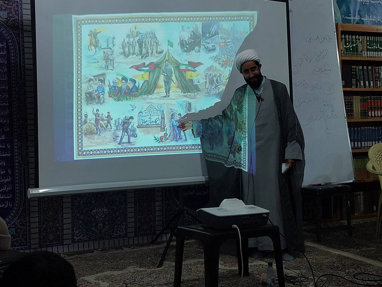 تصاویر/ توانمندسازی ۶۰ طلبه استان کرمان در پرده‌خوانی مکتب شهید سلیمانی