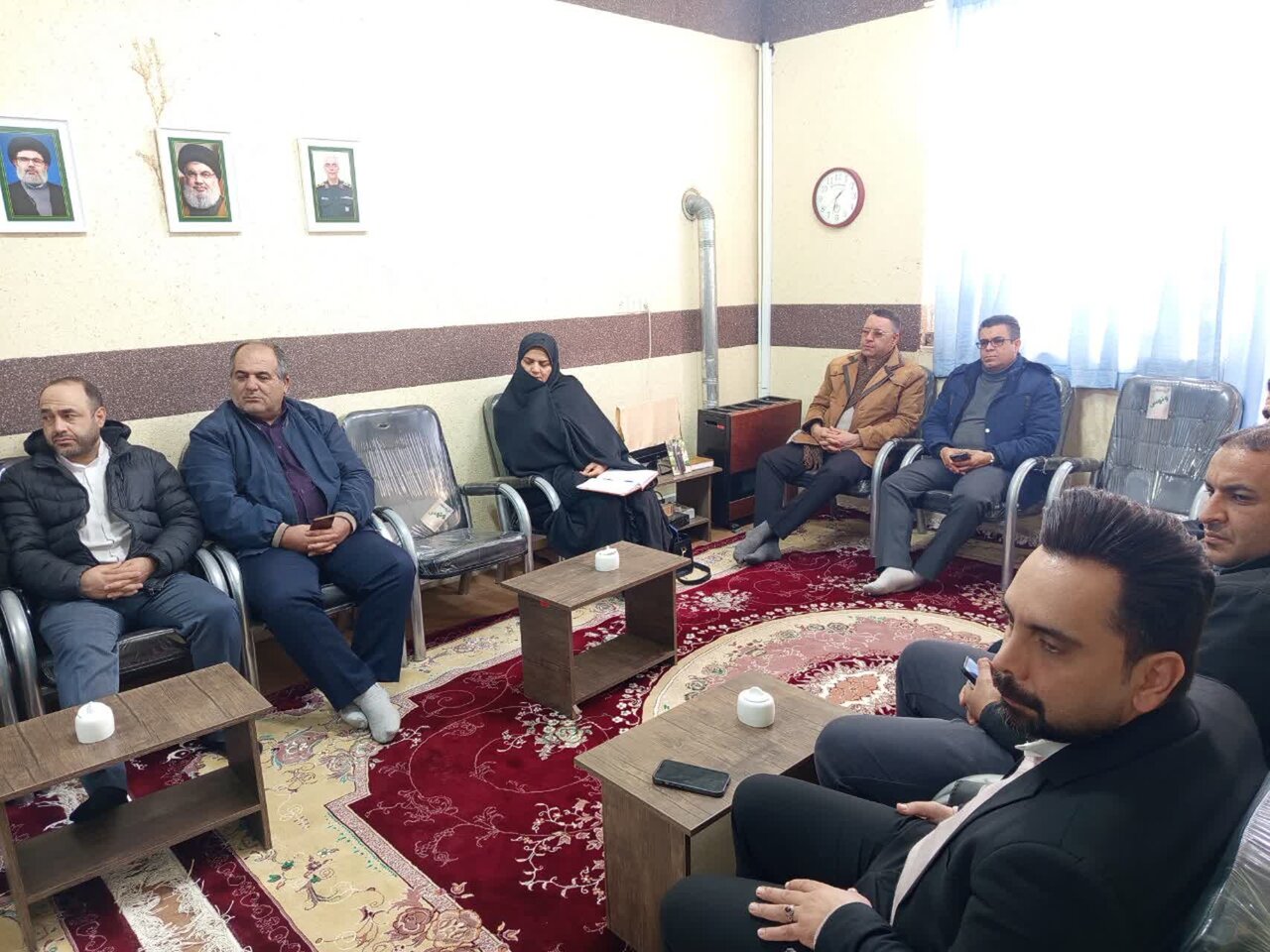 نشست برنامهریزی روز ۹ دی در نطنز با حضور امام جمعه و مسئولان شهرستان برگزار شد+عکس