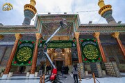 صور/ العتبة الكاظمية المقدسة تتزين ابتهاجاً بذكرى ميلاد الإمام الجواد والإمام علي بن أبي طالب (عليهما السلام)