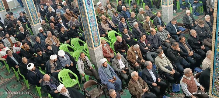 تصاویر/مراسم بزرگداشت روز بصیرت و بیداری در ساوه