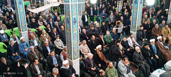 تصاویر/مراسم بزرگداشت روز بصیرت و بیداری در ساوه