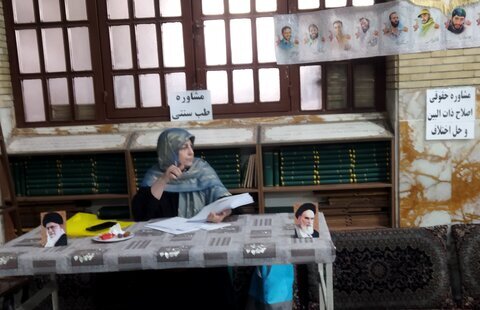 تصاویر/ میز خدمت «مسجد تراز اسلامی» در مسجد هدایت