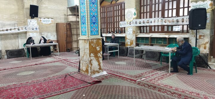 تصاویر/ میز خدمت «مسجد تراز اسلامی» در مسجد هدایت