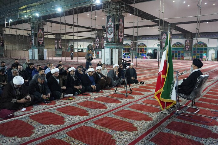 آیین قرائت صیغه مصلی به مسجد جامع امام خمینی(ره) اهواز