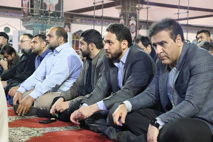 آیین قرائت صیغه مصلی به مسجد جامع امام خمینی(ره) اهواز