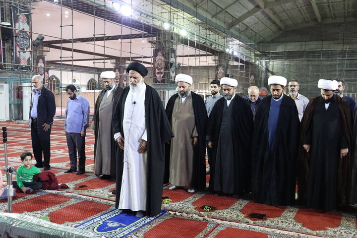 آیین قرائت صیغه مصلی به مسجد جامع امام خمینی(ره) اهواز
