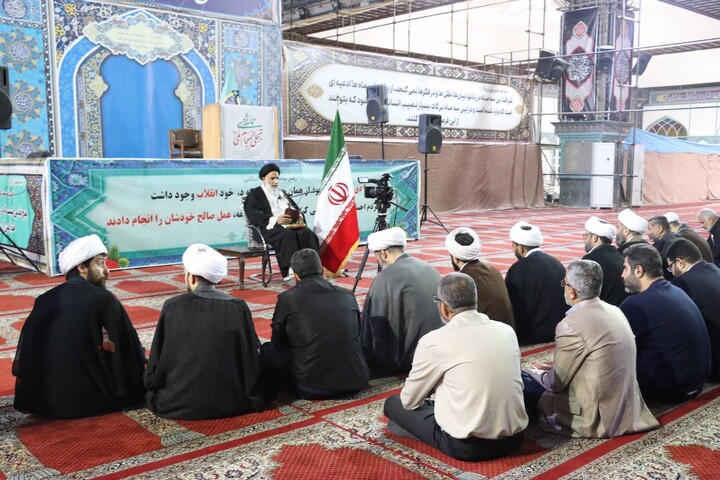 آیین قرائت صیغه مصلی به مسجد جامع امام خمینی(ره) اهواز