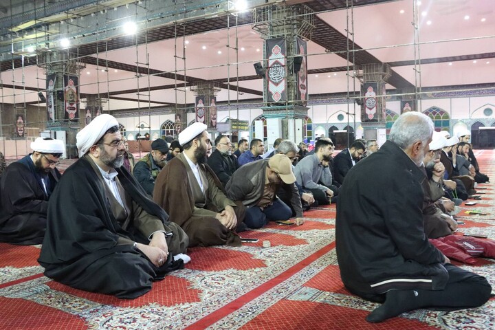 آیین قرائت صیغه مصلی به مسجد جامع امام خمینی(ره) اهواز