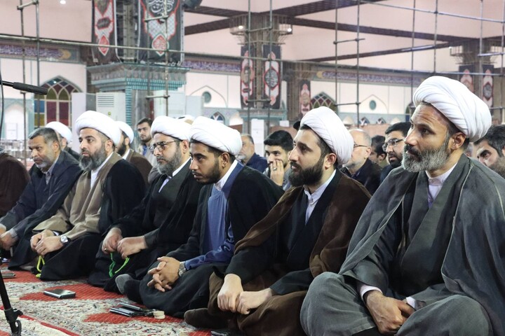 آیین قرائت صیغه مصلی به مسجد جامع امام خمینی(ره) اهواز