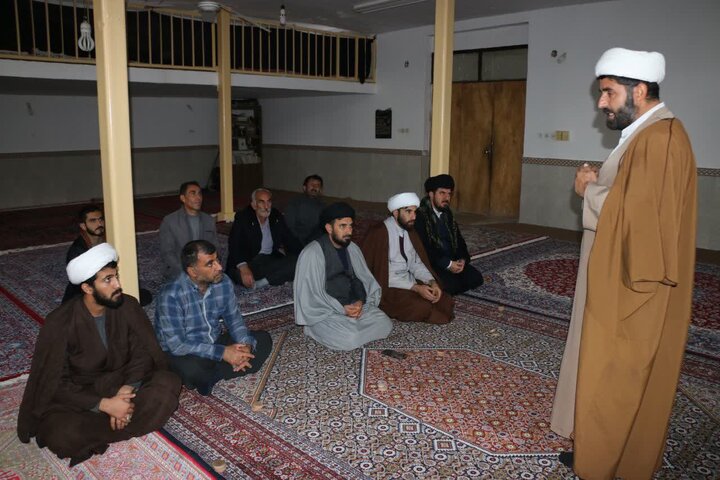 تصاویر/انتصاب امام جماعت مسجد روستای مامن کامیاران