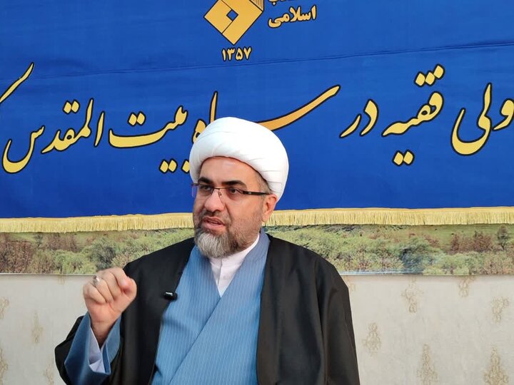 فیلم| مسئول نمایندگی ولی‌فقیه در سپاه بیت‌المقدس: نزاع و جنگ ما با باطل ابدی است